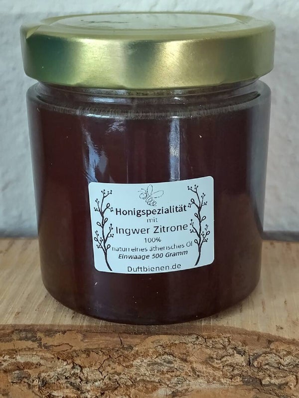 Imkerei | Honigspezialität mit Ingwer-Zitrone