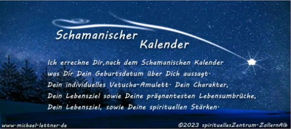 Deine persönliche Auswertung nach dem Schamanischen Kalender