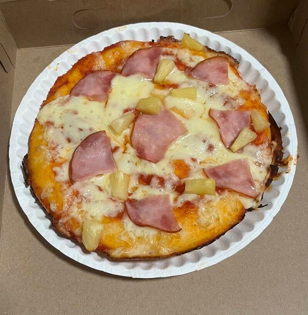 Pizza hawaiana 16”