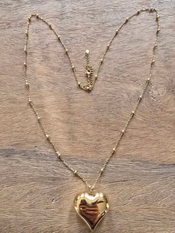 Lange ketting met Hart