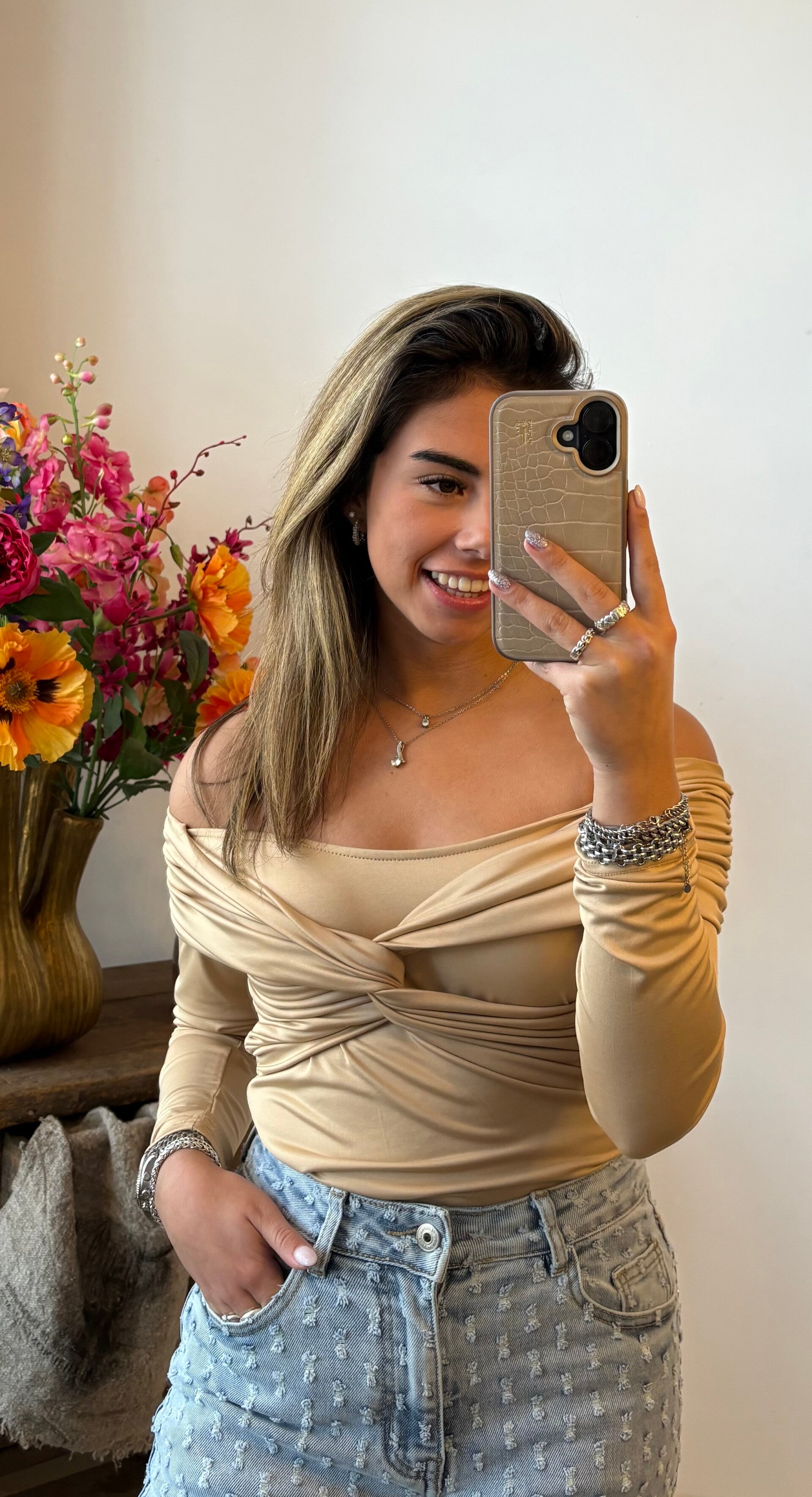 Siena Drape Bodysuit-top