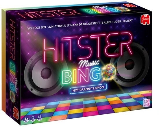 Jumbo - Hitster Bingo - Nederlandstalig Partyspel
