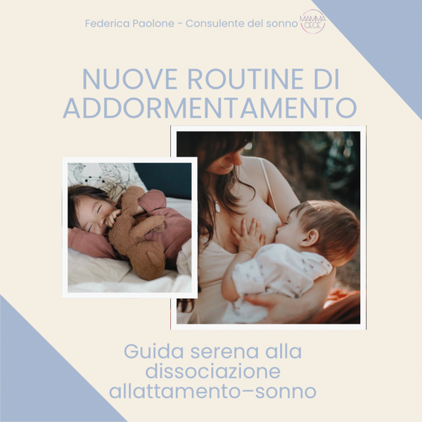 Guida serena alla dissociazione sonno allattamento