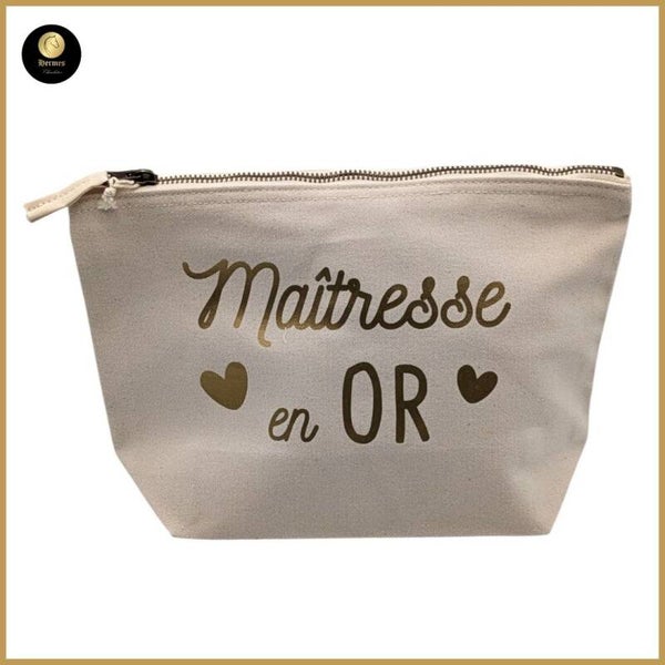 Make-up tas Maîtresse en OR