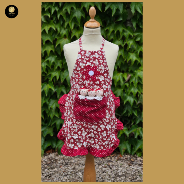 Keukenschort met katjes in zak