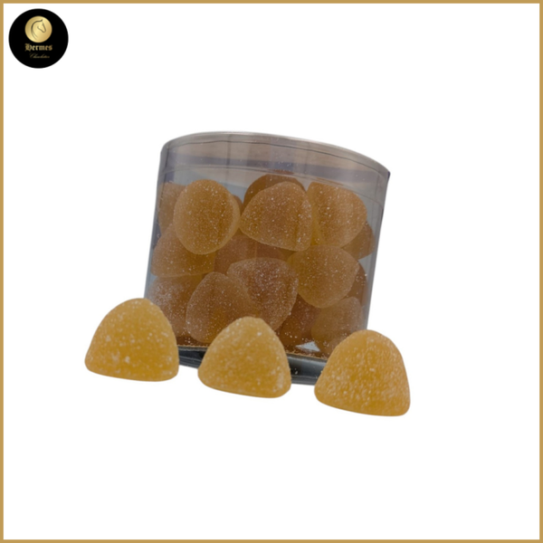 Artisanale snoepjes Yuzu Jeneverbes