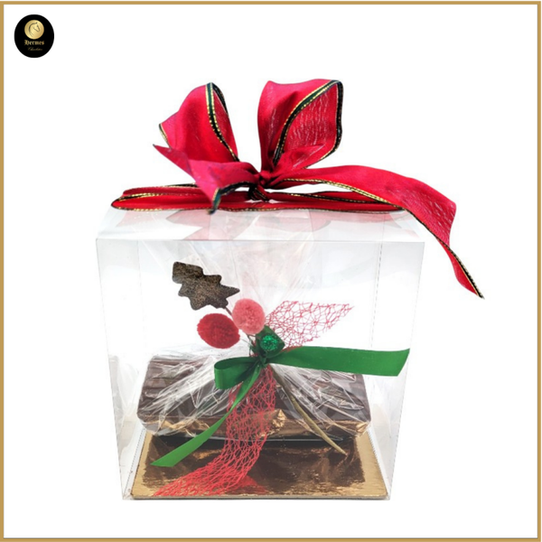 Gevulde chocolade buche 15cm