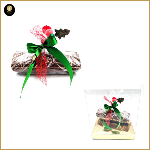 Gevulde chocolade buche 21cm