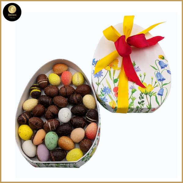 Luxe lente geschenkdoos eivorm