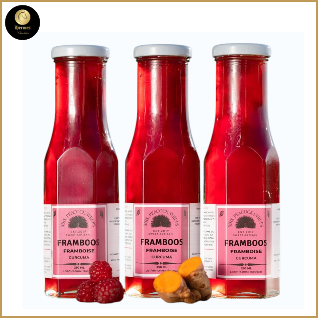 Framboos Kurkuma siroop