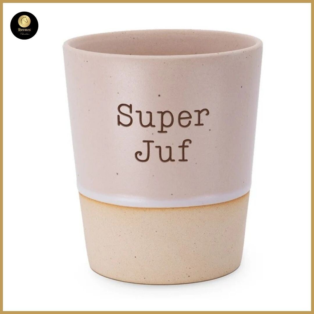 Keramische beker Super Juf vanaf