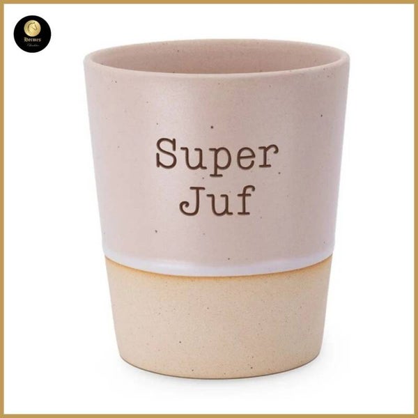 Keramische beker Super Juf vanaf