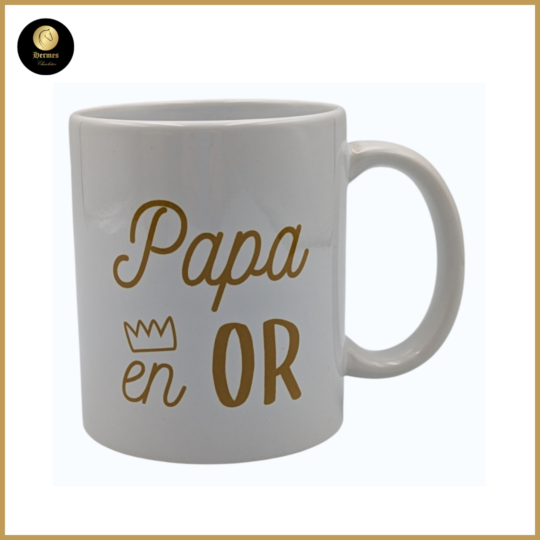 Mug Papa en OR
