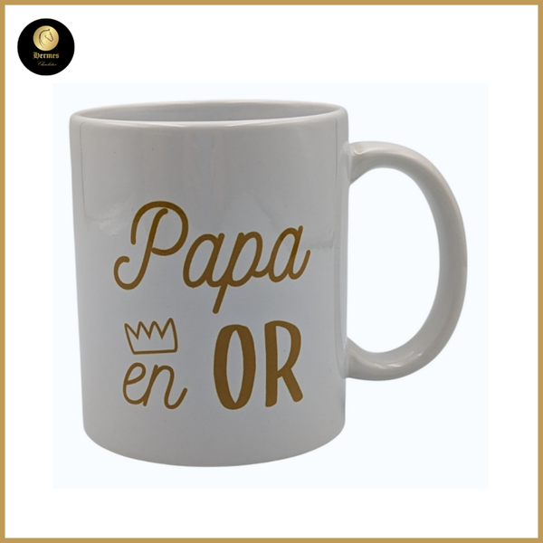 Mug Papa en OR