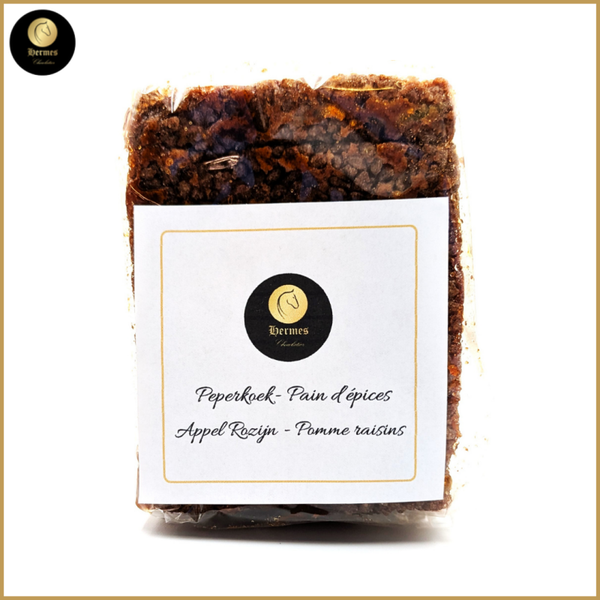 Peperkoek appel- rozijn