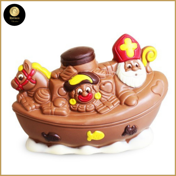 De stoomboot van Sinterklaas 18cm