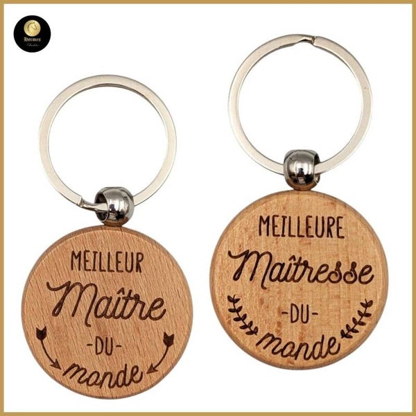 Sleutelhanger 'Maître of maîtresse'