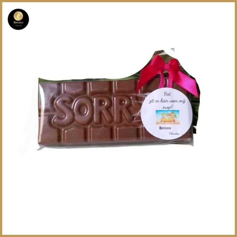 Wish tablet 'Sorry' - Sorry het zit er hier op