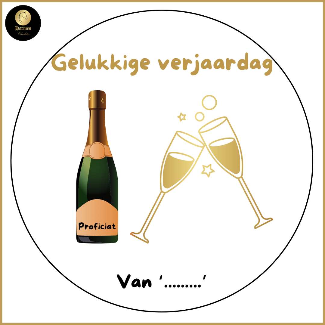 Gepersonaliseerde stickers verjaardag