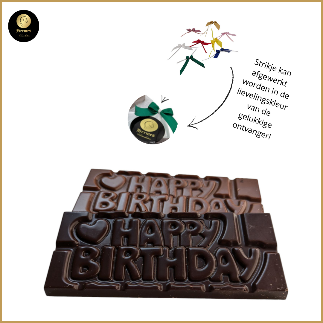 Wish tablet 'Happy birthday'