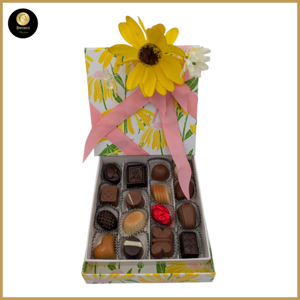 Geschenkdoos zonnebloem