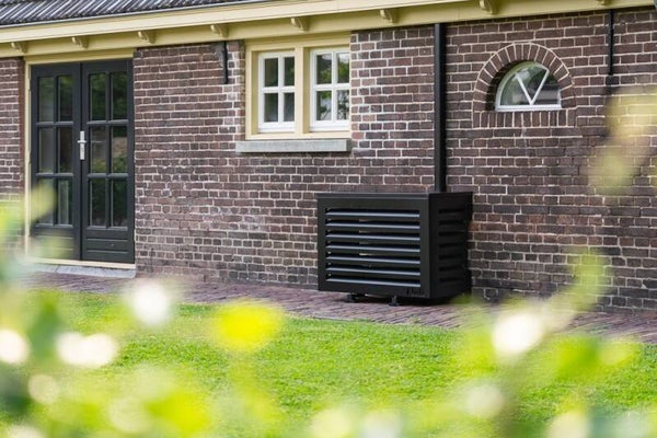 Floli Aluminium Airco-Cover "Hoogwaardige Kwaliteit" Zwart "Magazijn opruiming"