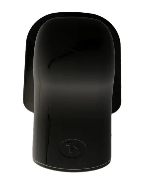 Muur afdekkap "Zwart " 74x55mm