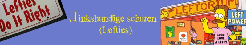 Linkshandige scharen