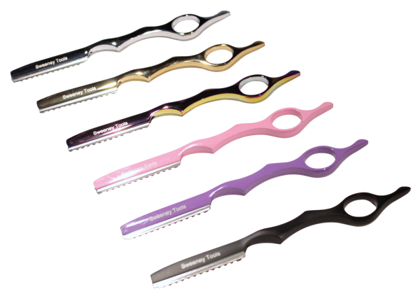 Sweeney houder voor bijv. Feathermesjes