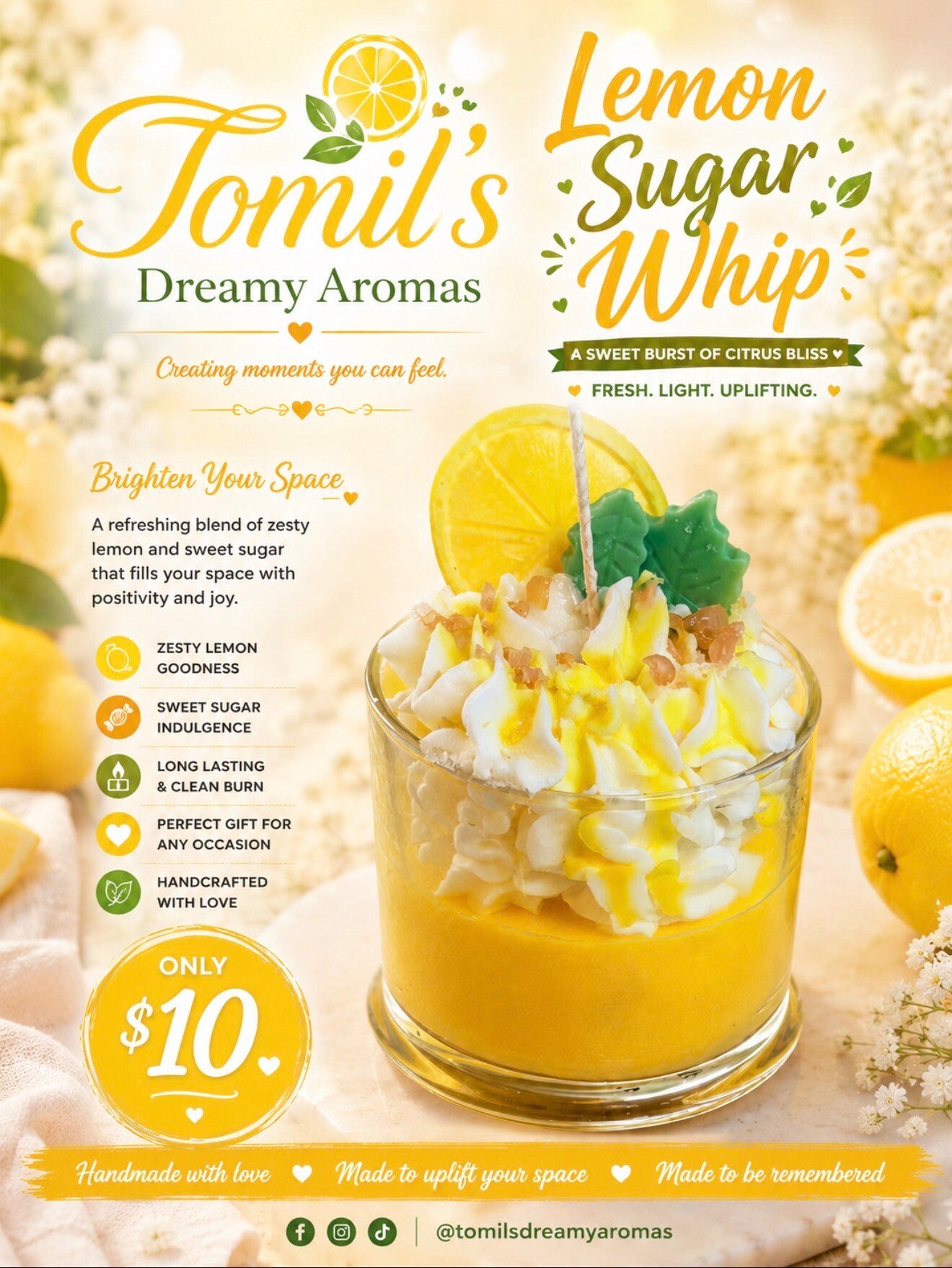 Lemon Sugar Whip