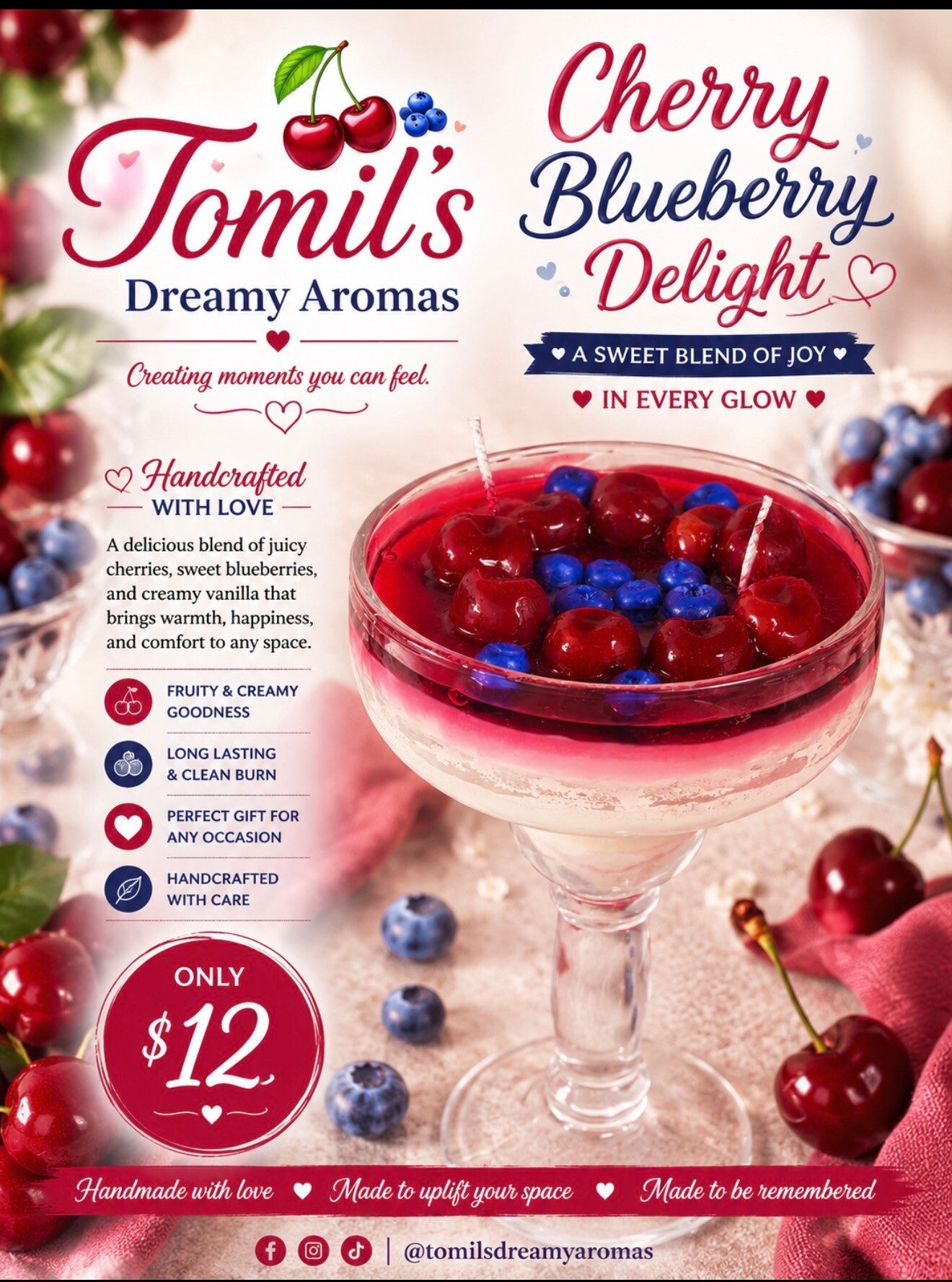 Cherry blueberry delight