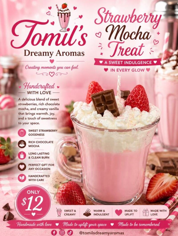 Strawberry mocha treat