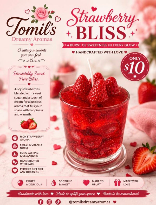 Strawberry bliss 🍓