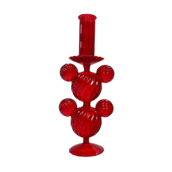 Kaarsstandaard – Mickey & Friends – Groot Mickey Rood - Disney