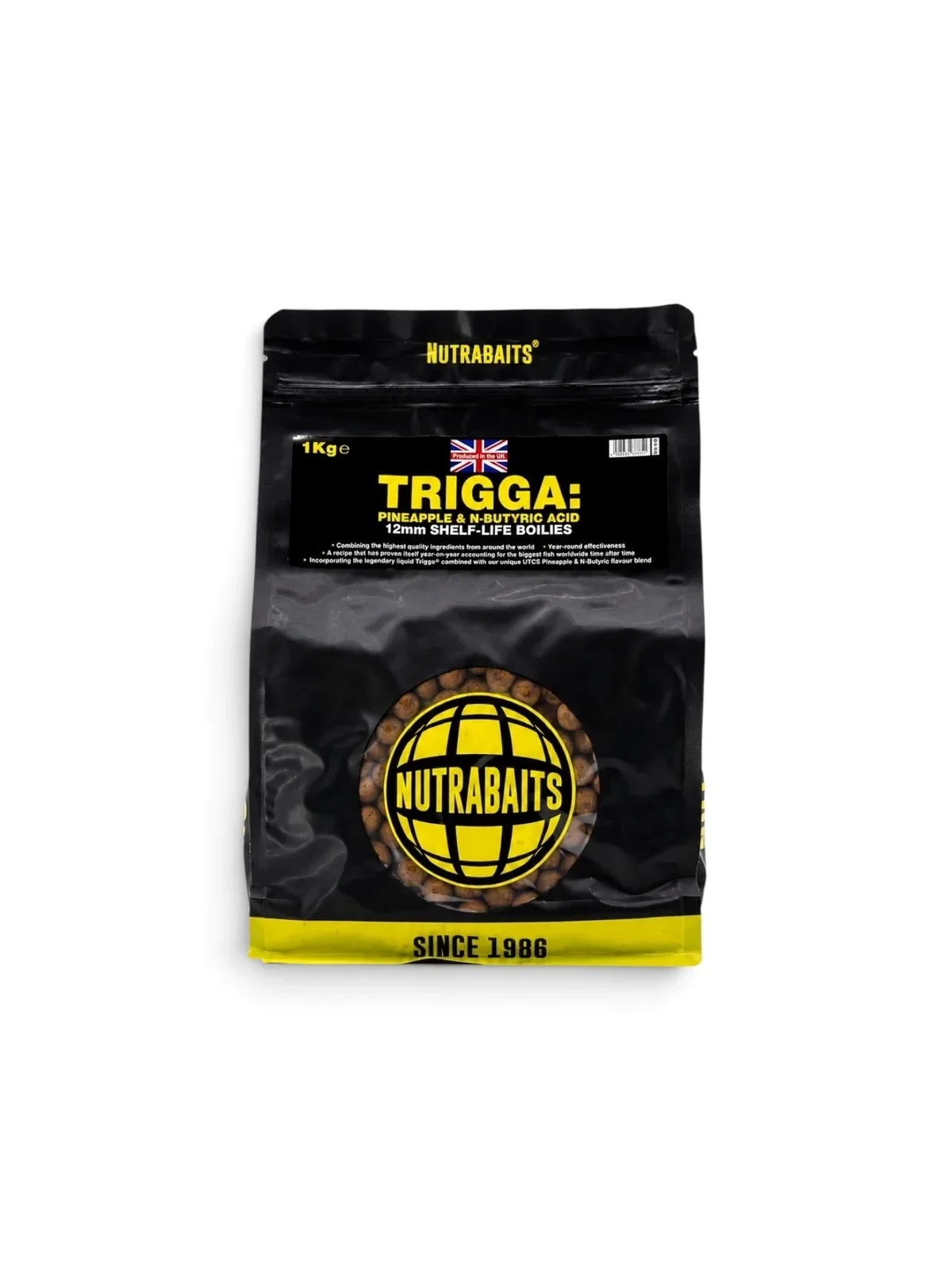 NutraBaits 12mm Trigga Pineapple & N-Butyric (1kg)