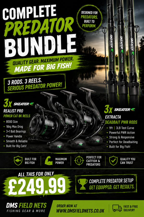 3 Rod Predator Bundle