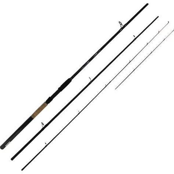 Dinsmores 3 Piece 12ft Feeder Rod with spare tip and cloth bag