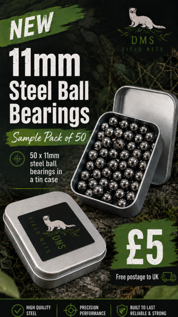 11mm Steel Ball Bearings (SAMPLE 50)
