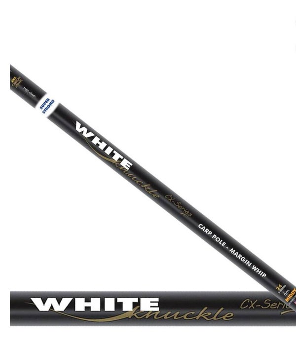 MIDDY 6M WHITE KNUCKLE CX SERIES MARGIN POLE/ ELASTICATED