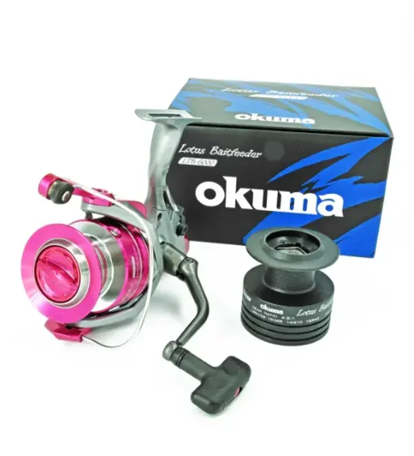 OKUMA LOTUS BAITFEEDER REEL