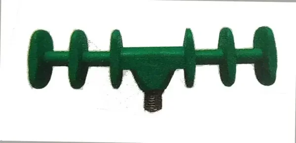 FEEDER REST ZINC THREAD SMALL