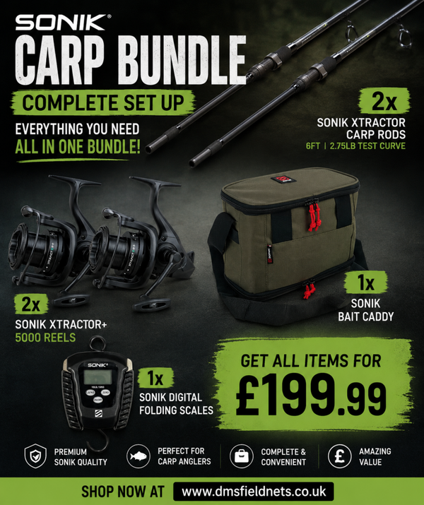 Sonik Xtractor 6ft Carp Fishing Bundle