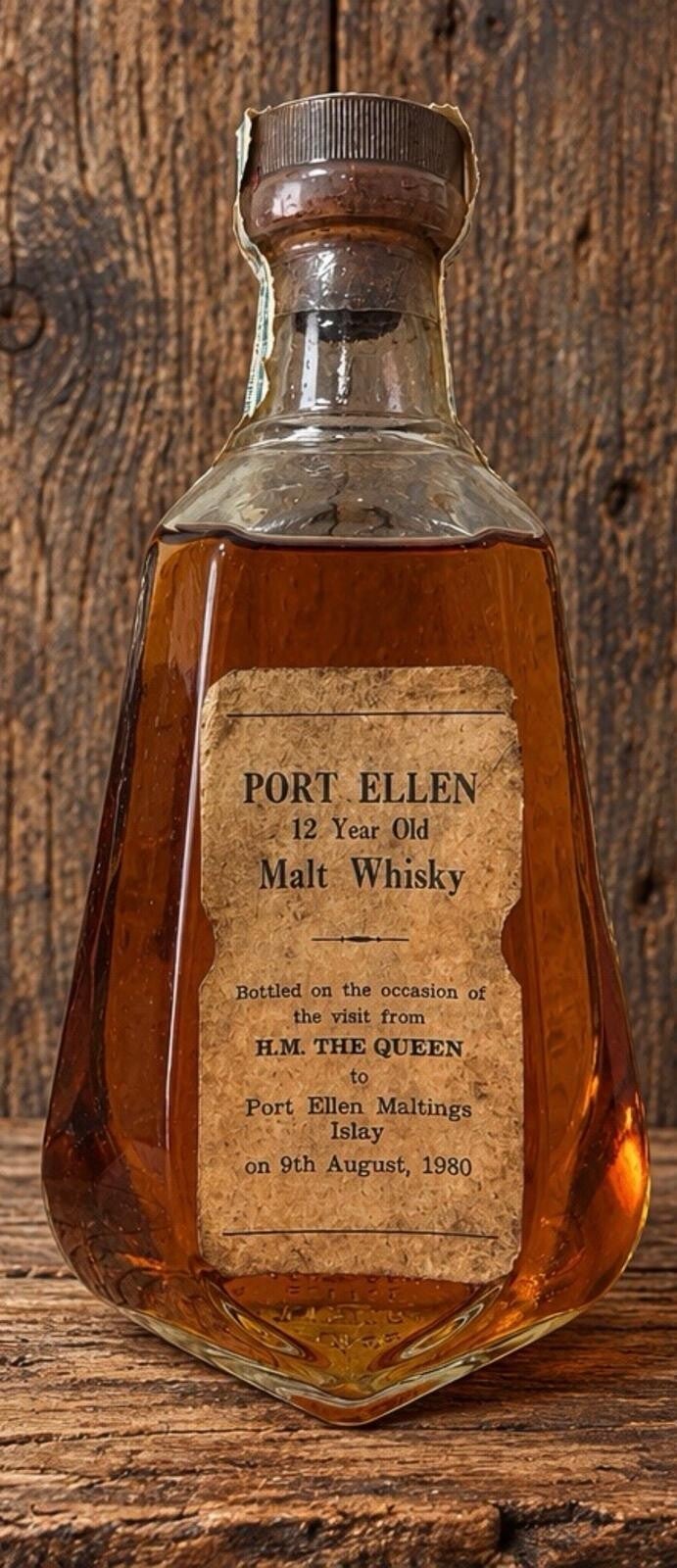 Port Ellen 12 Year Old - The Visit of H.M. The Queen 1980