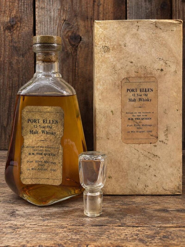 Port Ellen 12 Year Old - The Visit of H.M. The Queen 1980