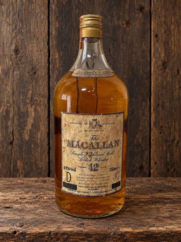 Macallan 12 Year Old - 2 Litre MAGNUM  1980s