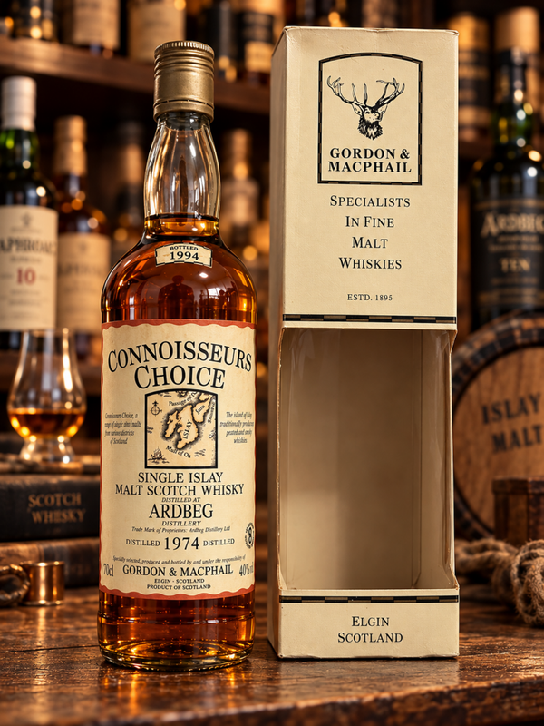 Ardbeg 1974, Gordon & MacPhail Connoisseurs Choice 1994 - 70cl. 40%