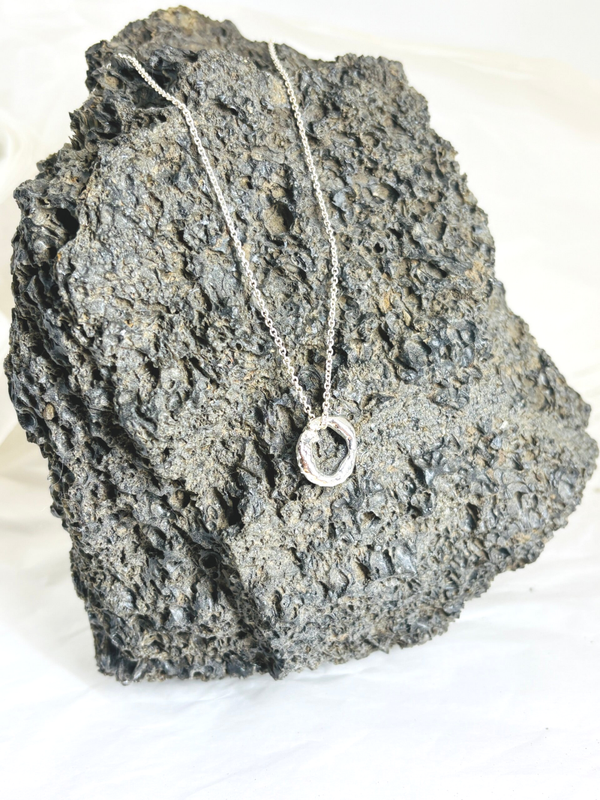 Zilveren pendant
