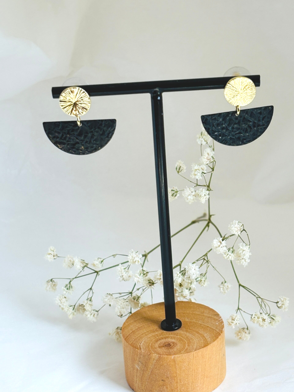 halve maantjes zwart