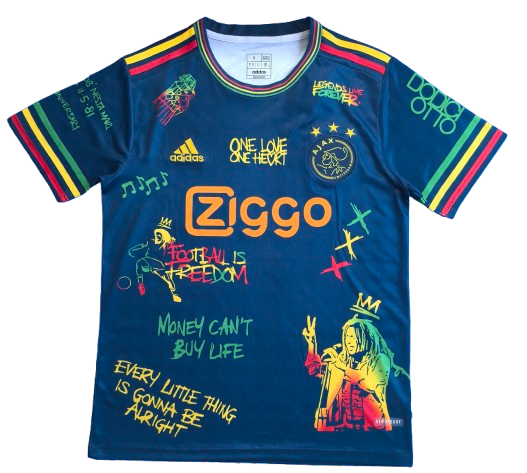 Camiseta Ajax x Bob Marley