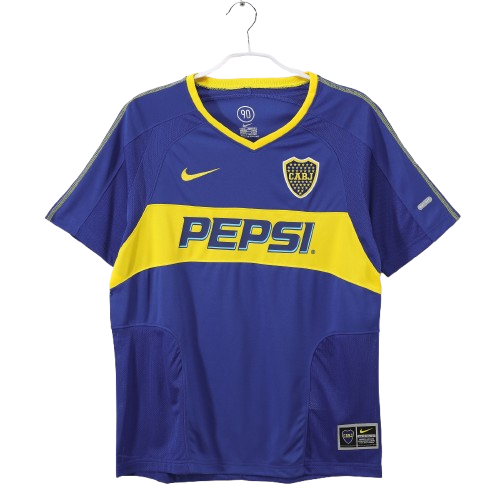 Camiseta Retro Boca Juniors 03/04 1º Equipación